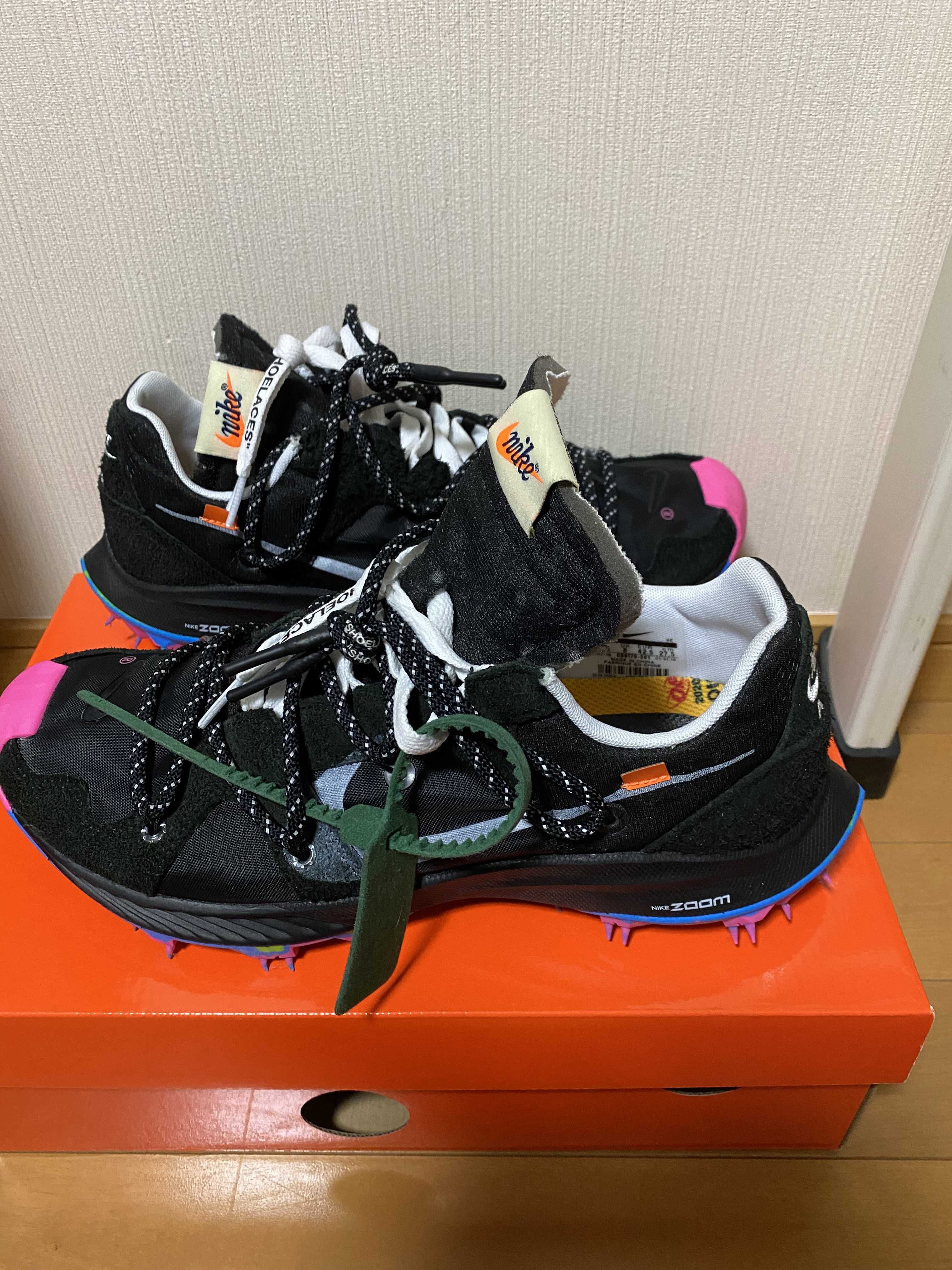 Off-White × Nike Women's Zoom Terra Kiger 5 "Black"