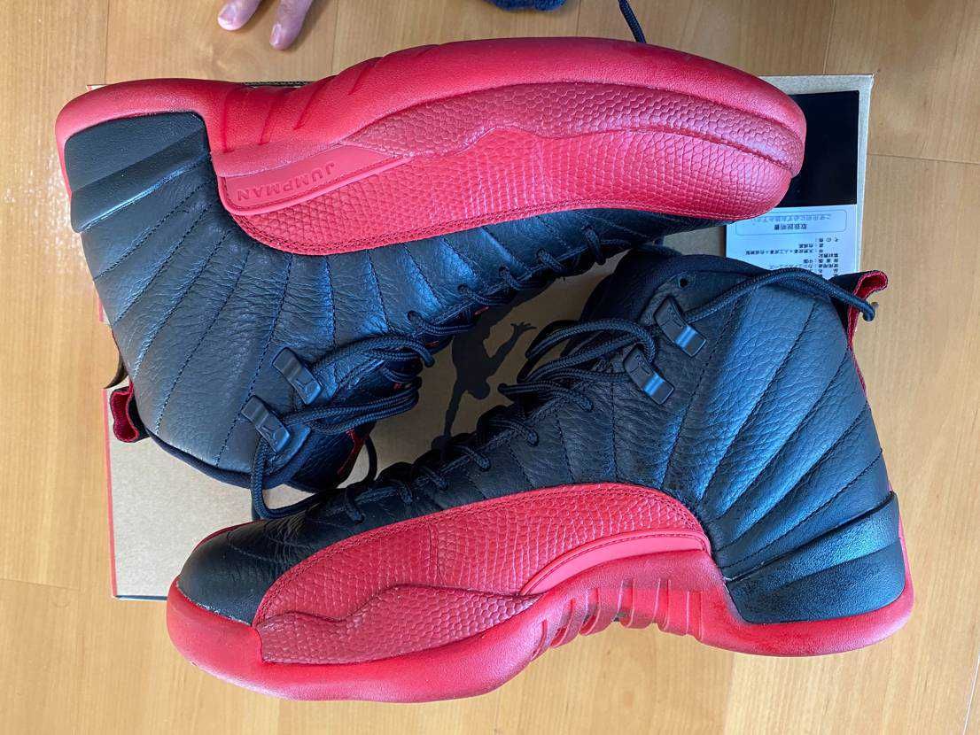 Nike Air Jordan 12 Retro "Flu Game/Black/Versity Red" (2016)