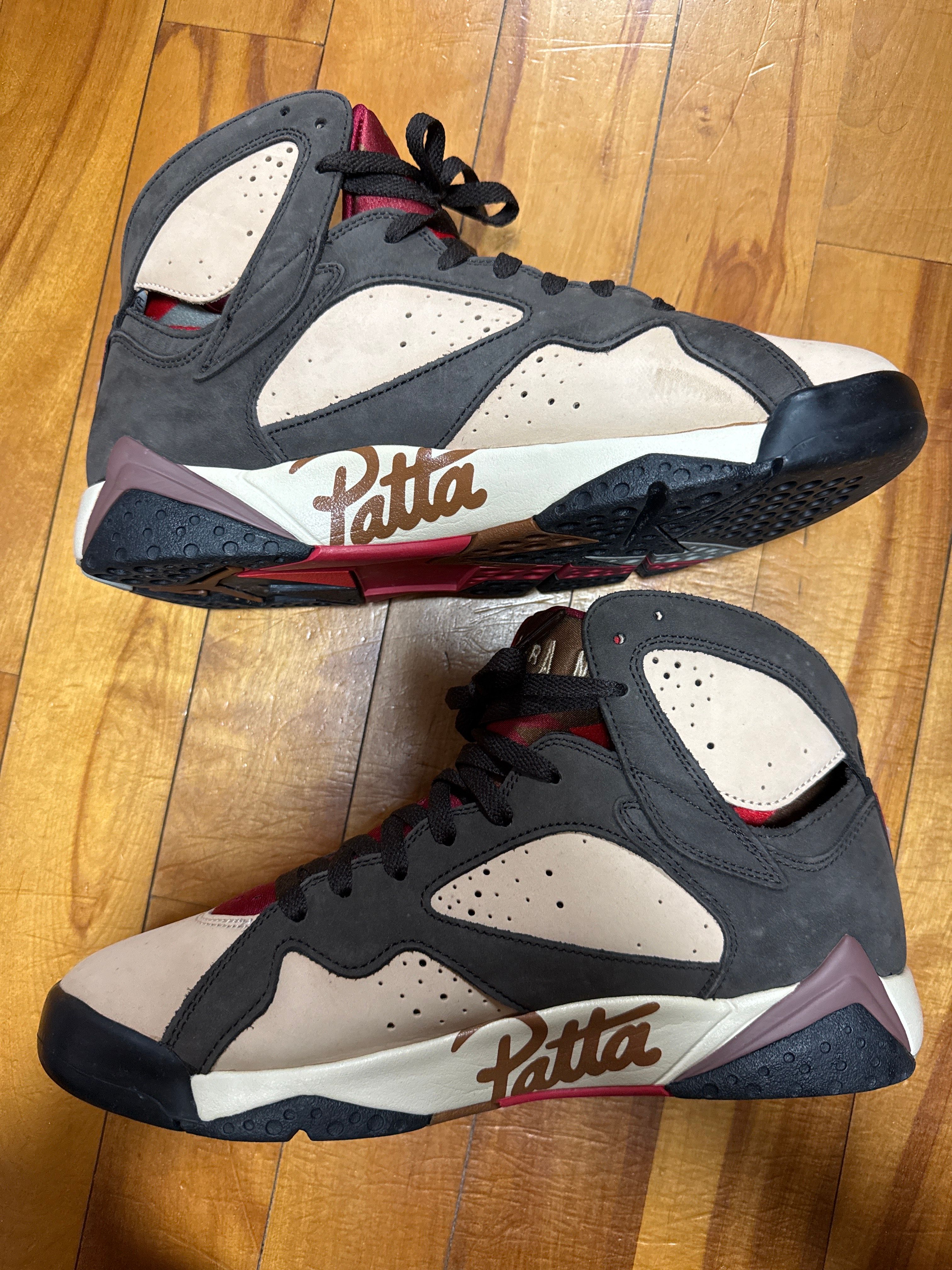 Patta × Nike Air Jordan 7 OG "Brown"
