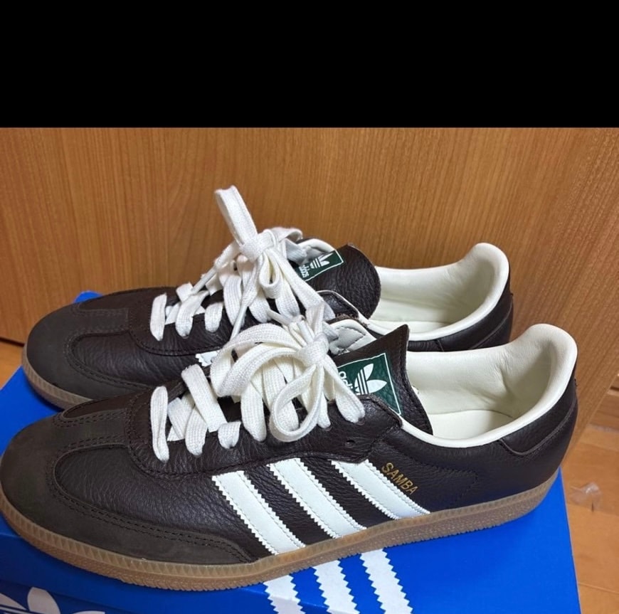 アディダス サンバ OG "ダークブラウン/オフホワイト/ガム"