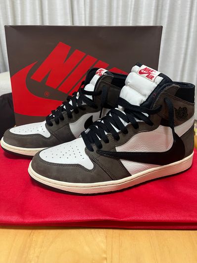 Travis Scott × Nike Air Jordan 1 Retro High OG TS SP "Sail/Dark Mocha"