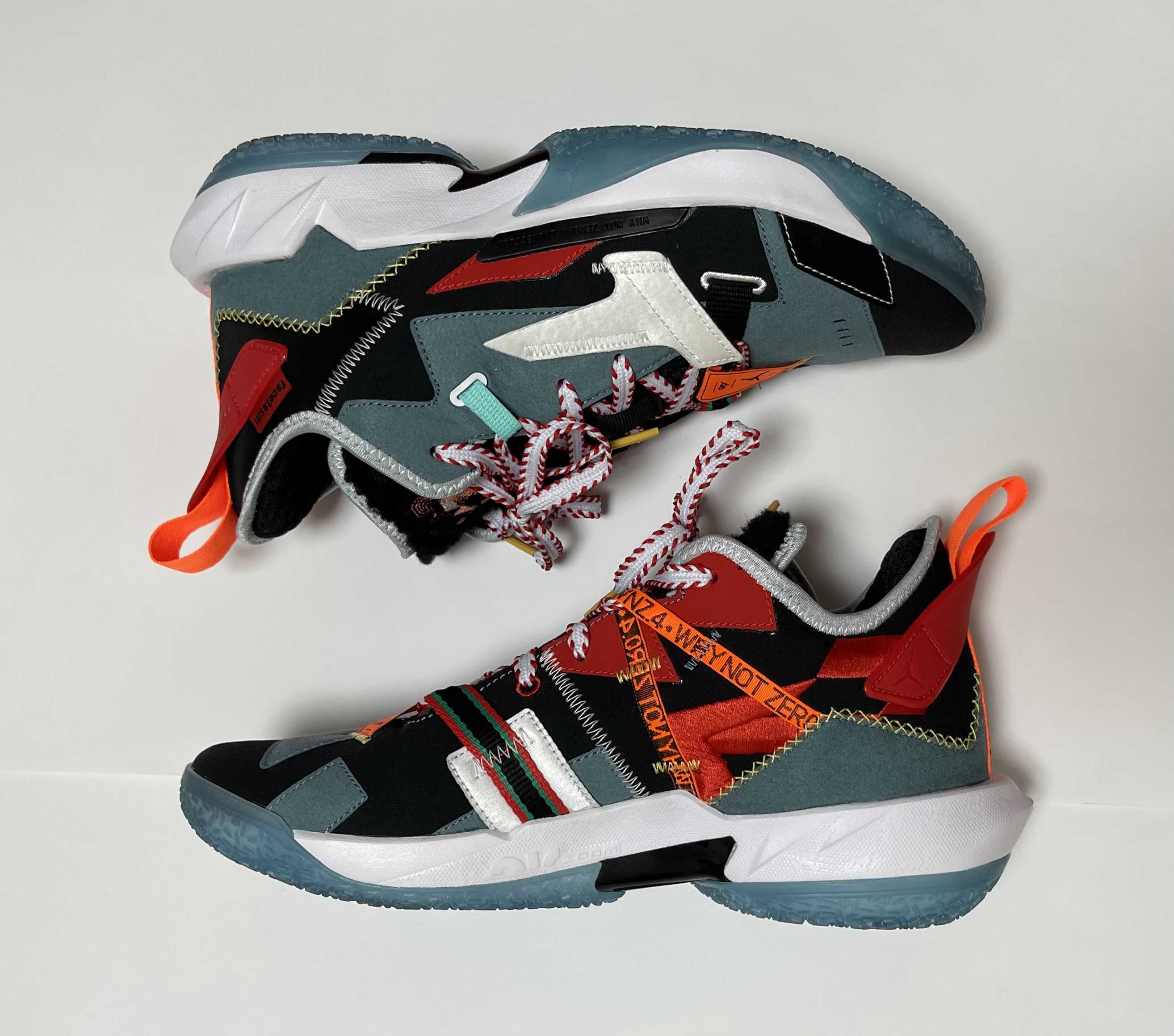 FACETASM × Nike Jordan Why Not Zero.4  "Black/Blue/Red"