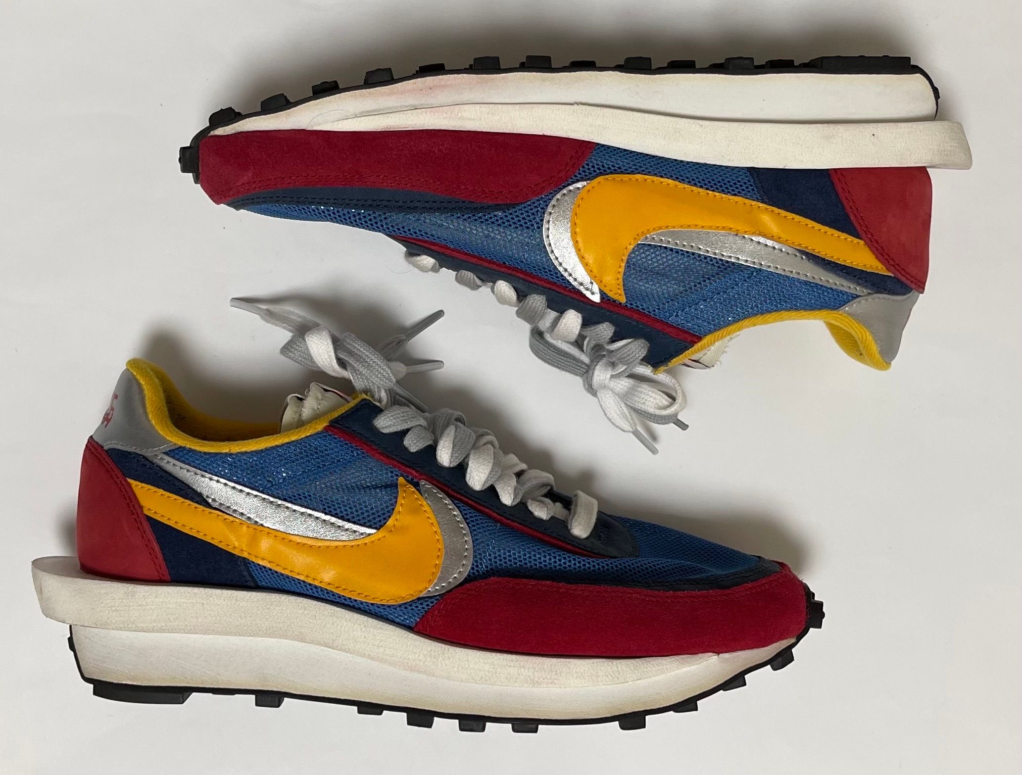 sacai × Nike LDV Waffle "Red/Blue"