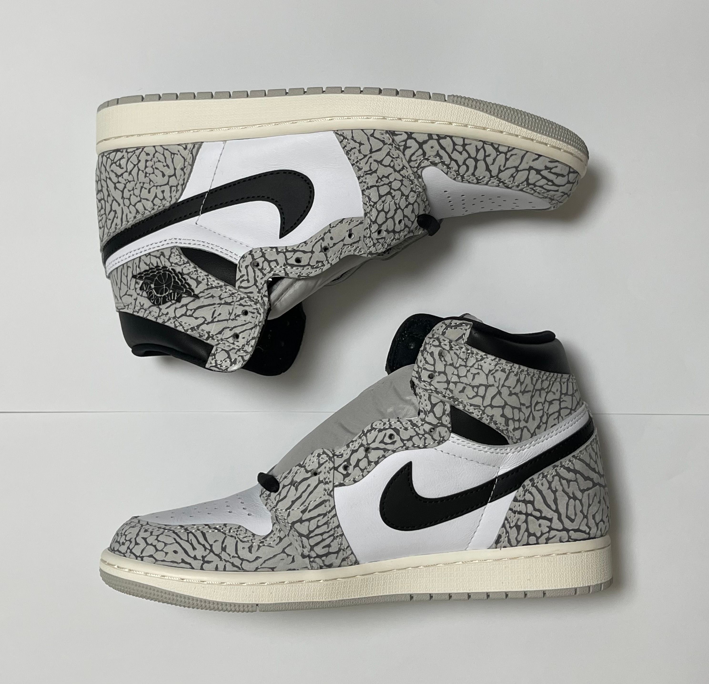 Nike Air Jordan 1 High OG "White Cement/Safari"