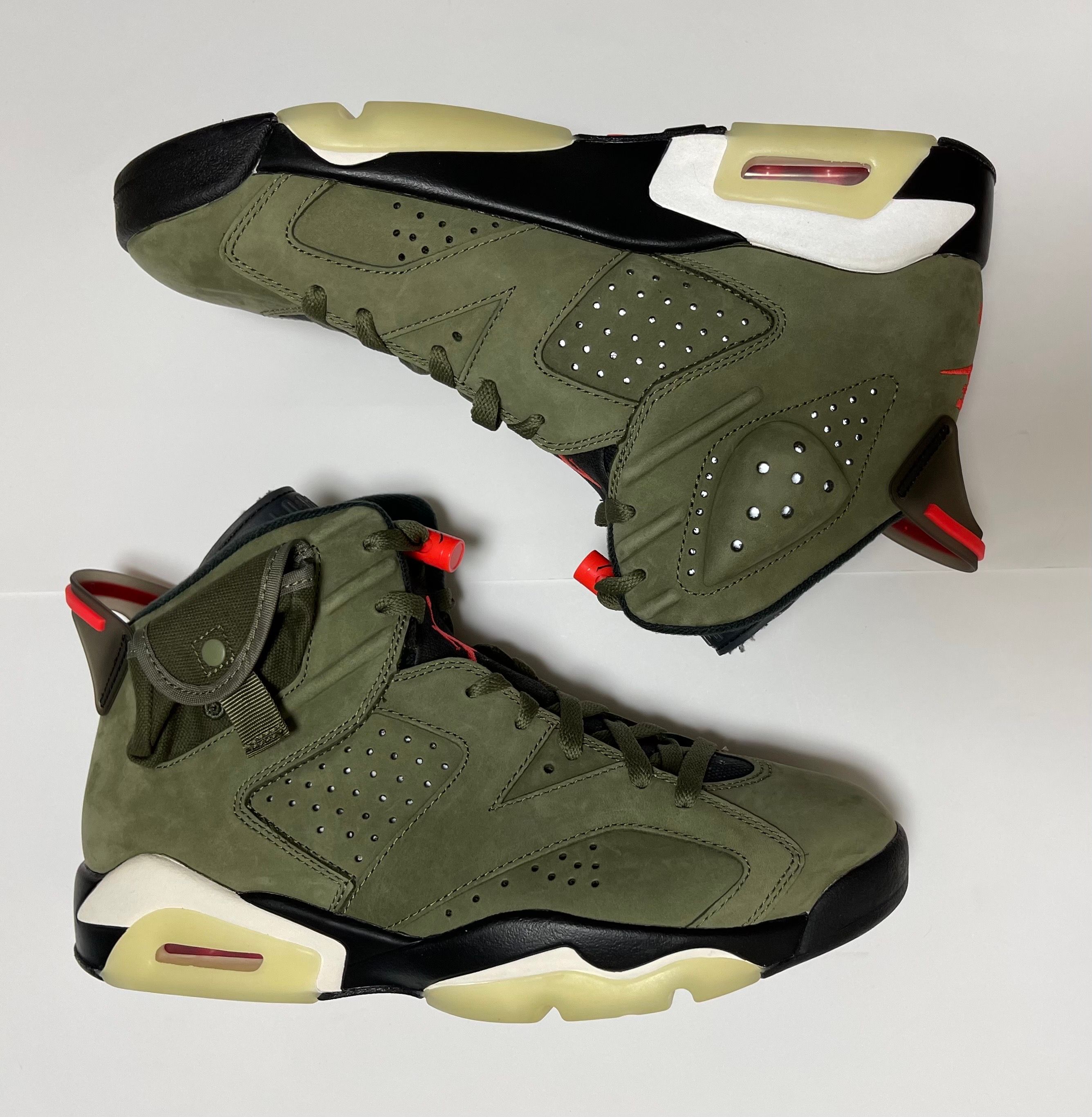 Travis Scott × Nike Air Jordan 6 Retro "Medium Olive"