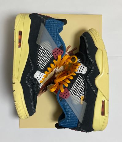 UNION × Nike Air Jordan 4 "Off Noir"