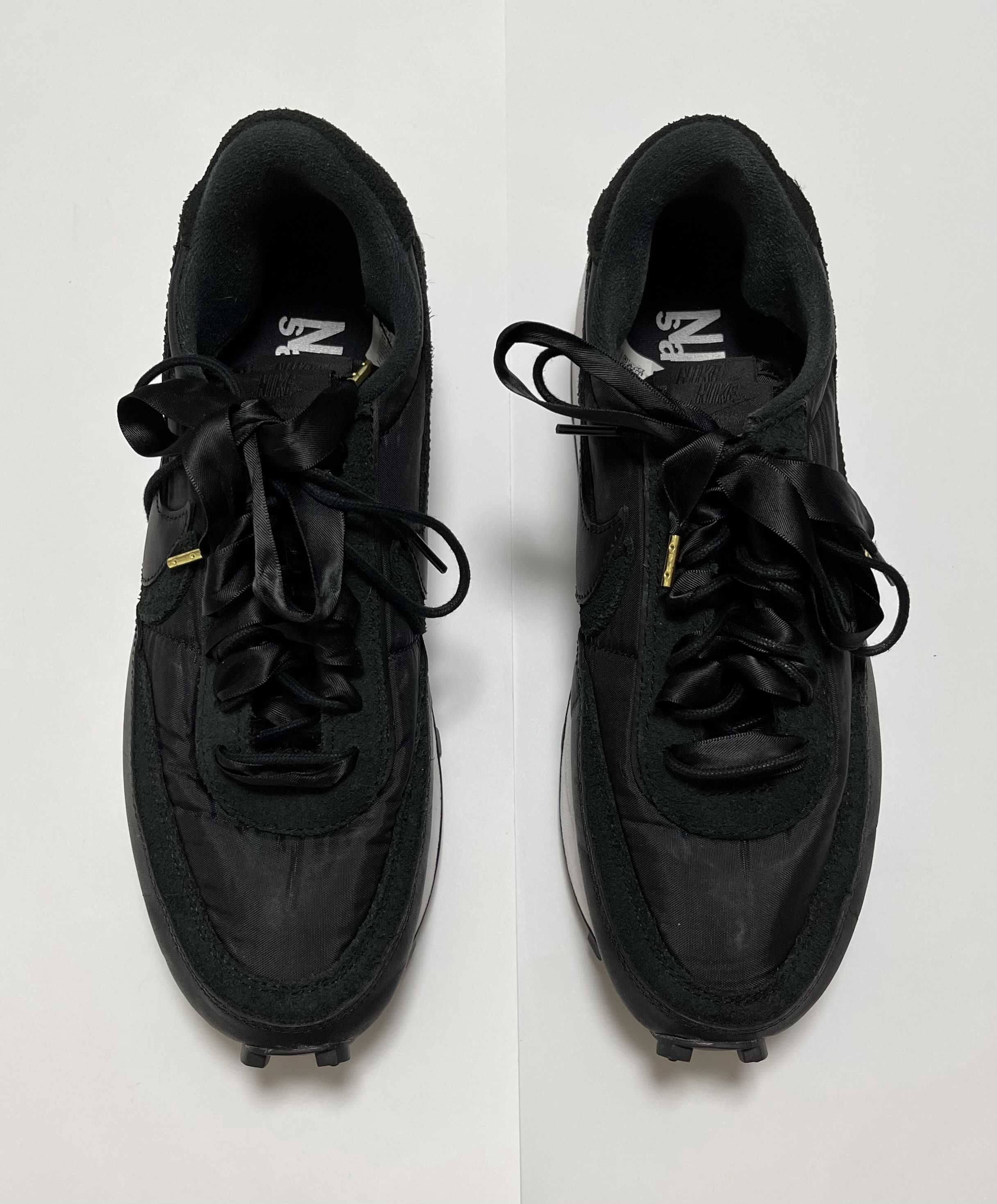 sacai × Nike LDV Waffle "Triple Black"