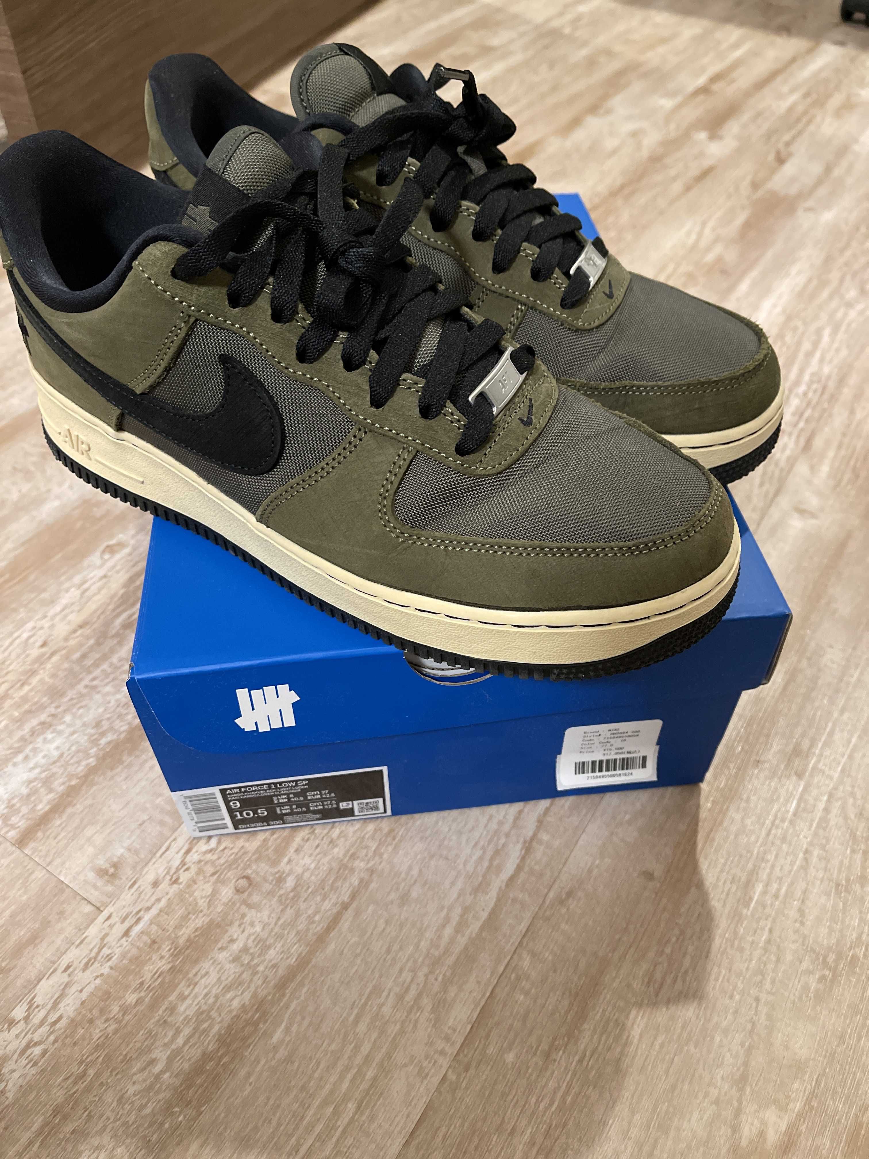 UNDEFEATED × Nike Air Force 1 Low "Olive"
