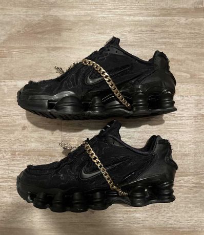 COMME des GARCONS × Nike Women's Shox TL "Black"