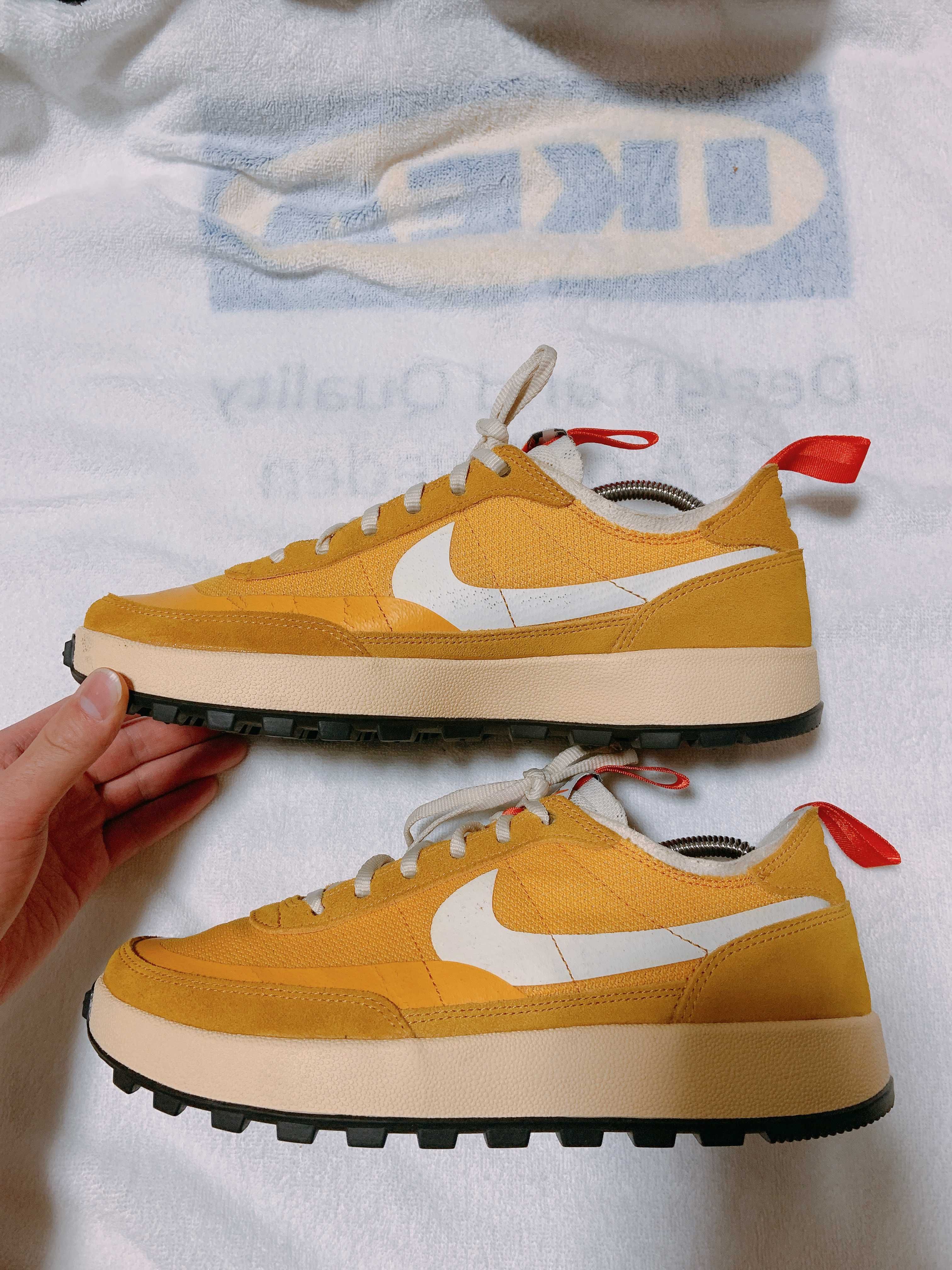 Tom Sachs × NikeCraft Women's General Purpose Shoe "Yellow / Archive"