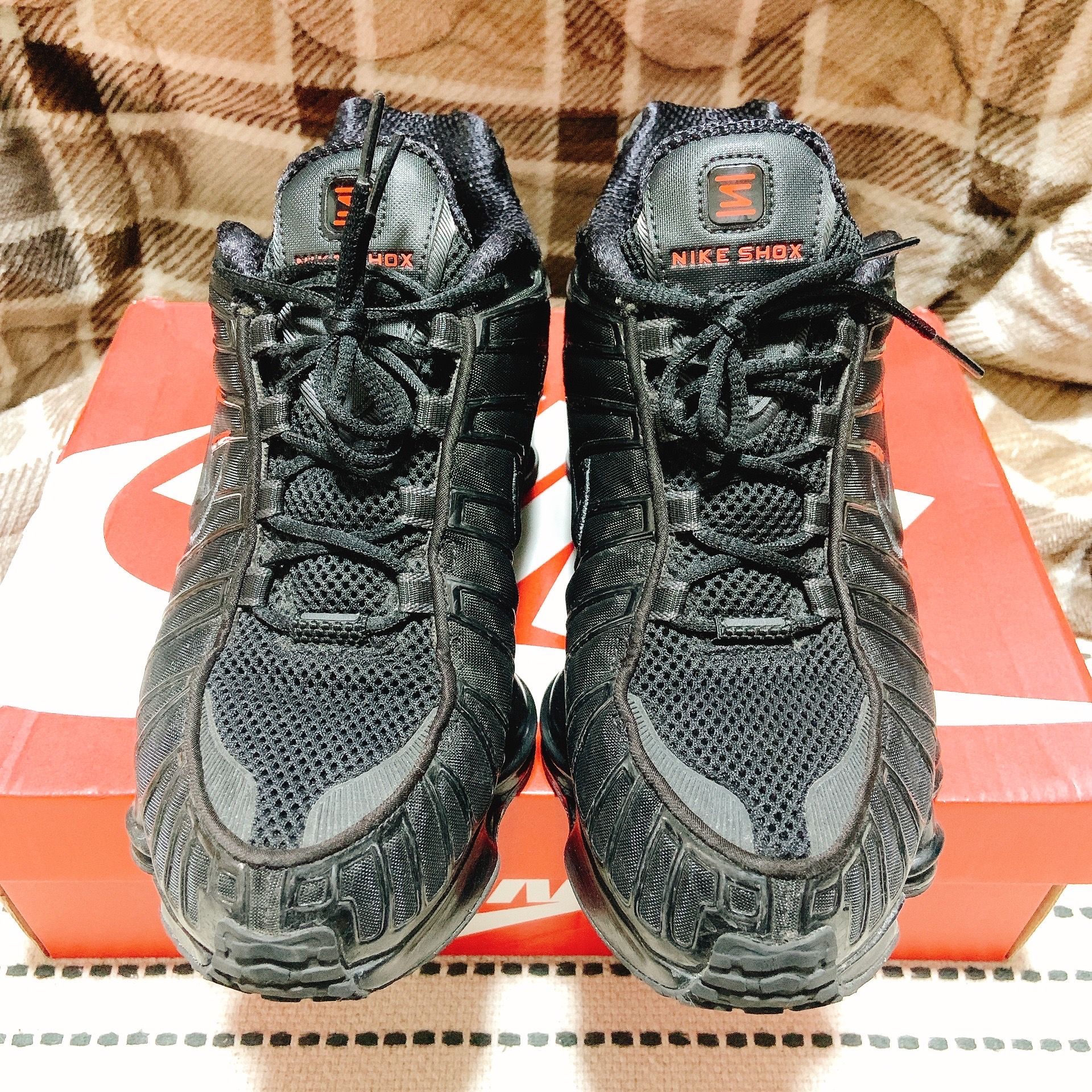 Nike Women's Shox TL "Black and Max Orange"