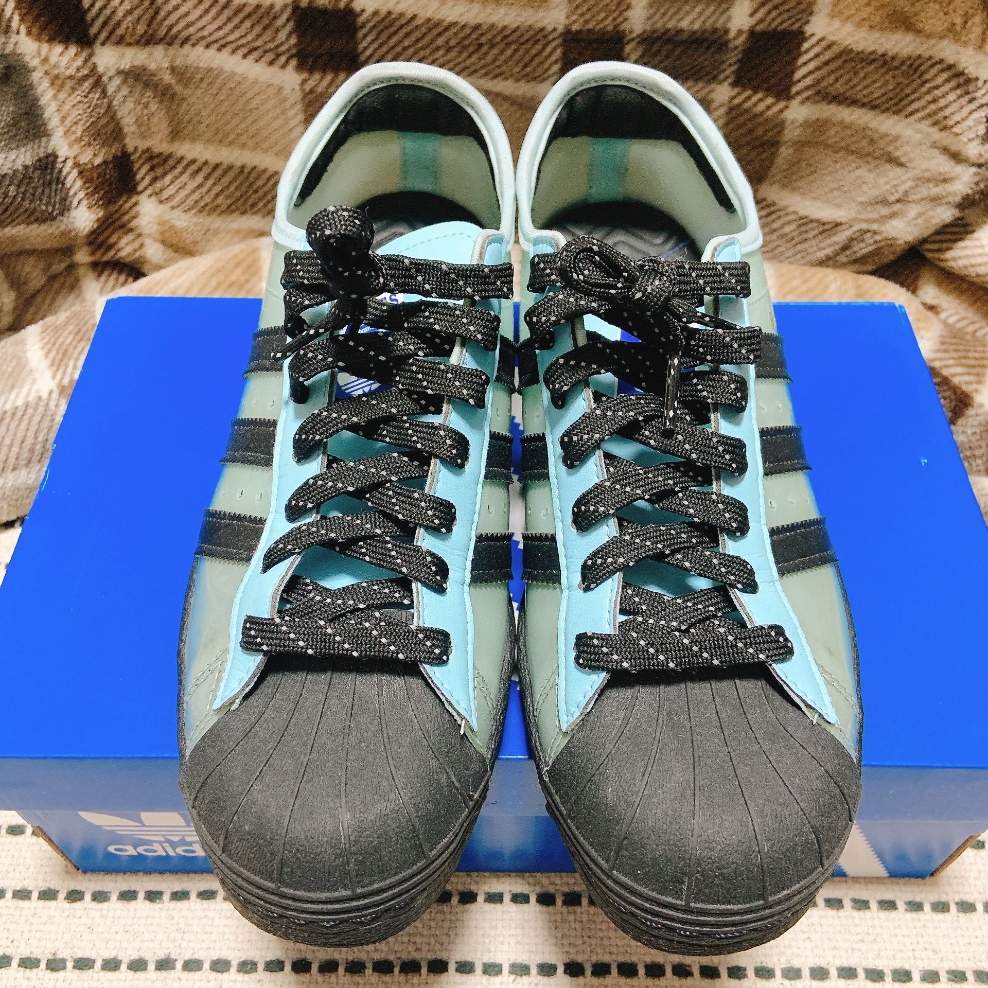 Blondey McCoy × adidas Superstar "Starlight Blue"