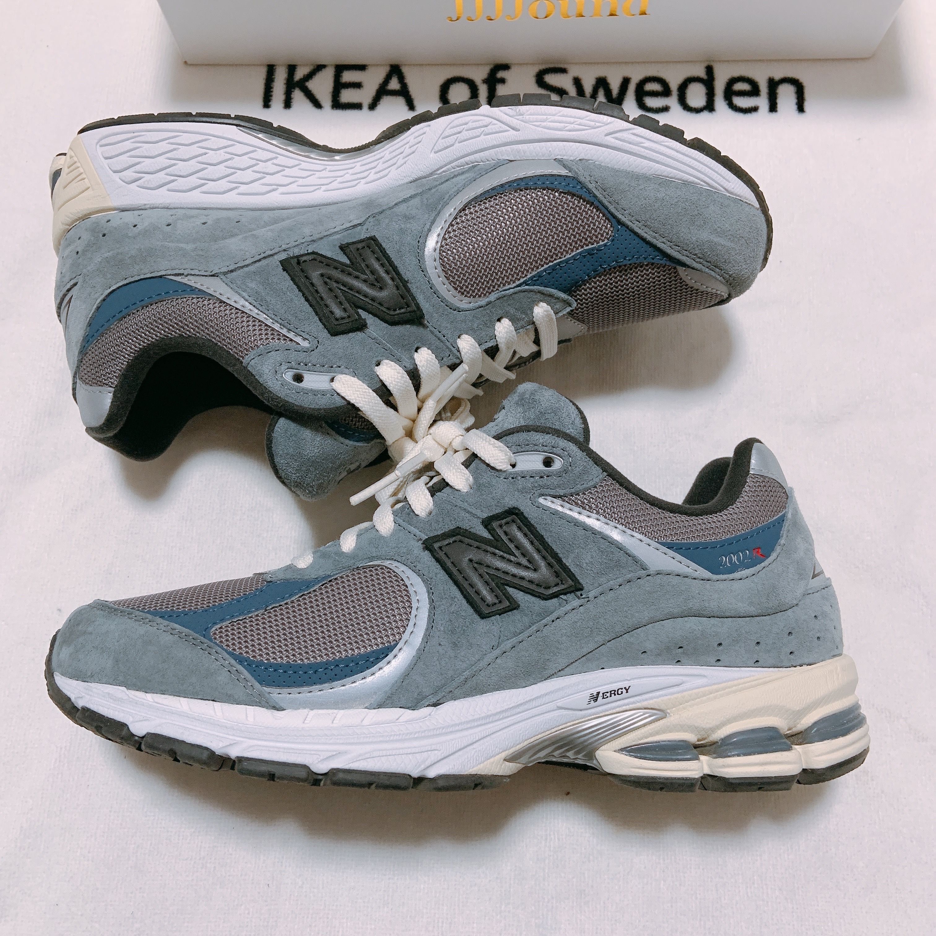 JJJJound × New Balance 2002R "Storm Blue"