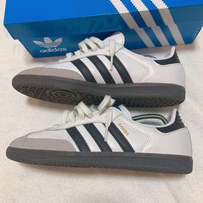 adidas Samba OG "Cloud White/Core Black/Clear Granite"