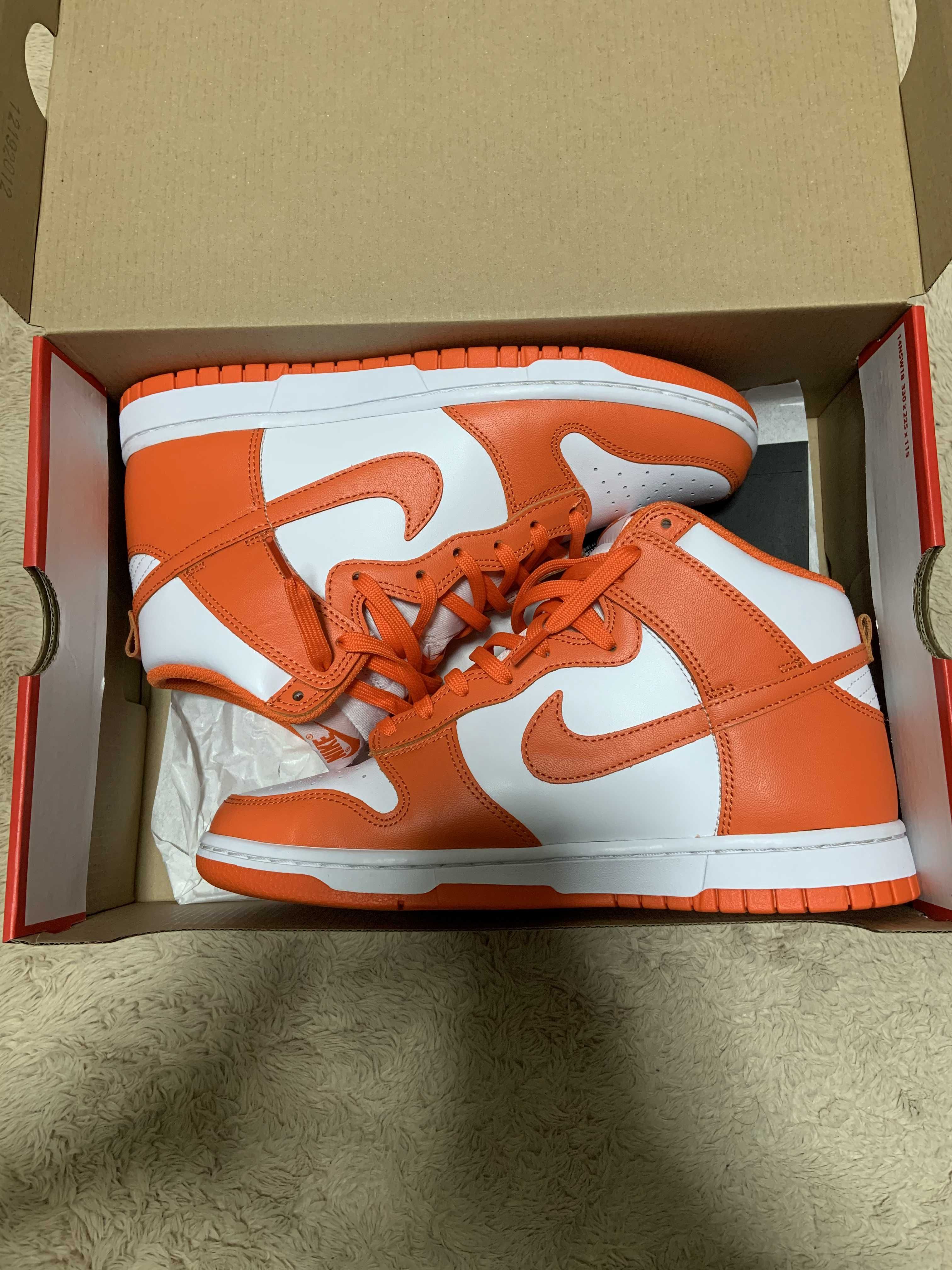 Nike Dunk High "Orange Blaze"