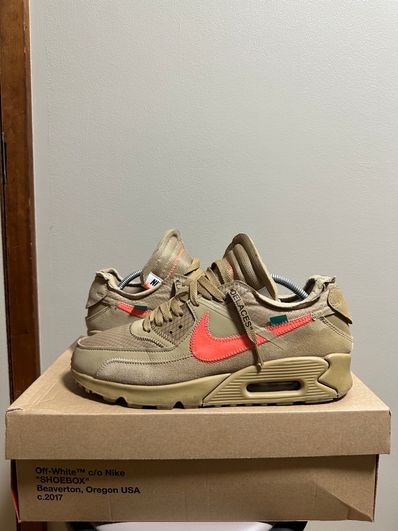 Off-White × Nike Air Max 90 "Desert Ore"