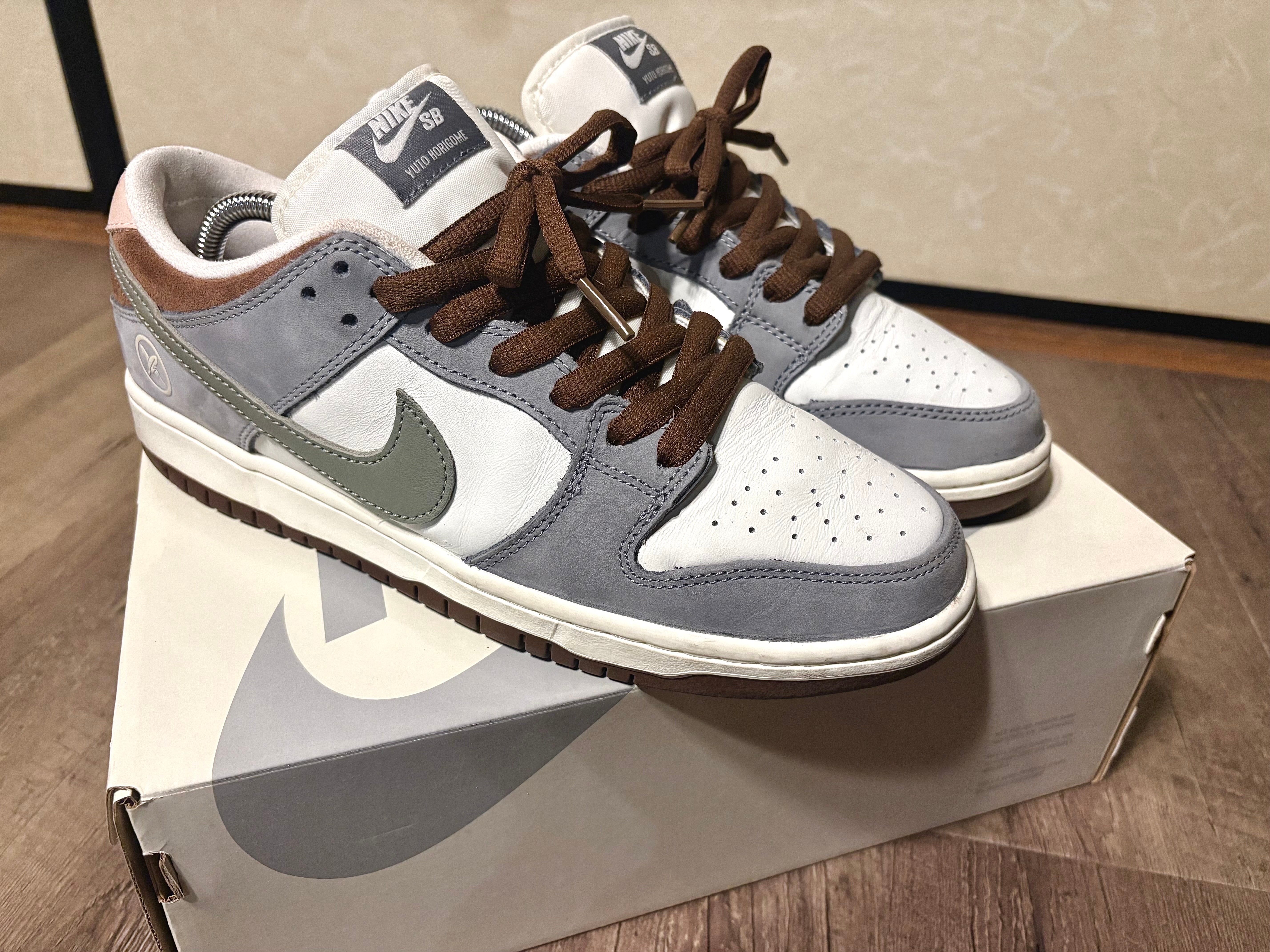 堀米 雄斗(Yuto Horigome) × Nike SB Dunk Low Pro QS "Wolf Grey"