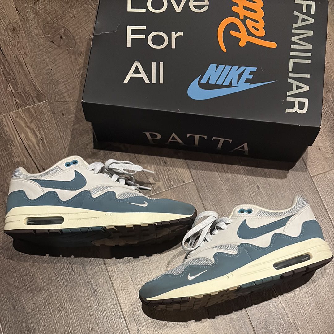 Patta × Nike Air Max 1 "Noise Aqua"