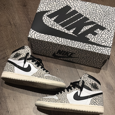 Nike Air Jordan 1 High OG "White Cement/Safari"