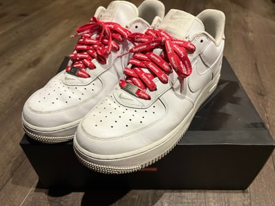 Supreme × Nike Air Force 1 Low "White"