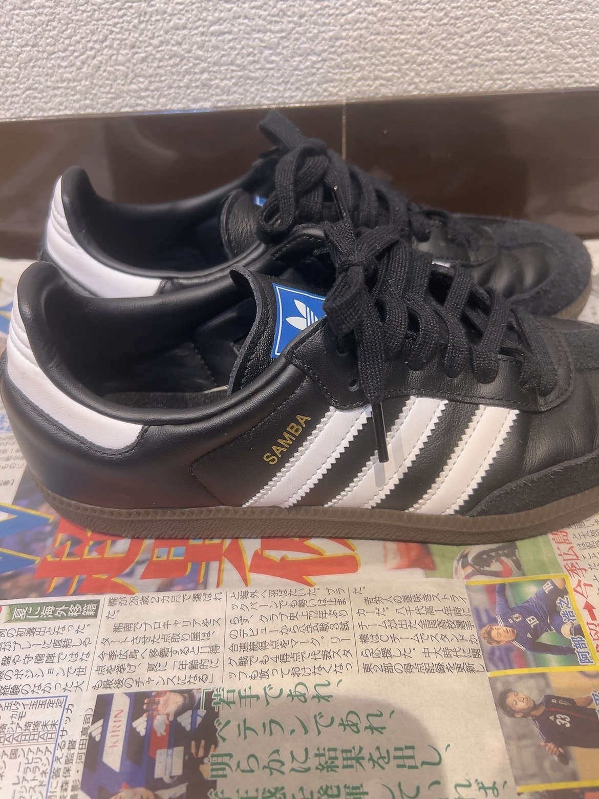 adidas Samba OG "Core Black/Cloud White/Gum"