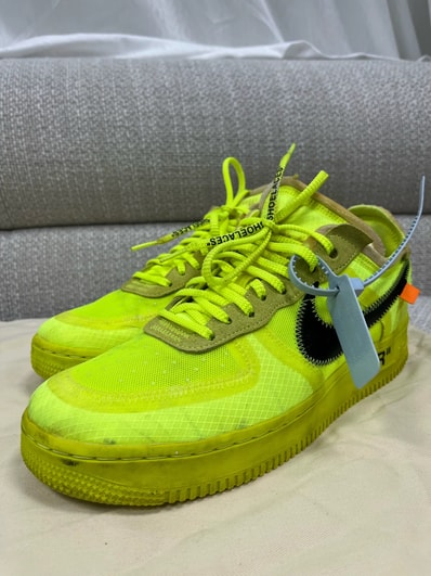 Off-White × Nike Air Force 1 Low "Volt"