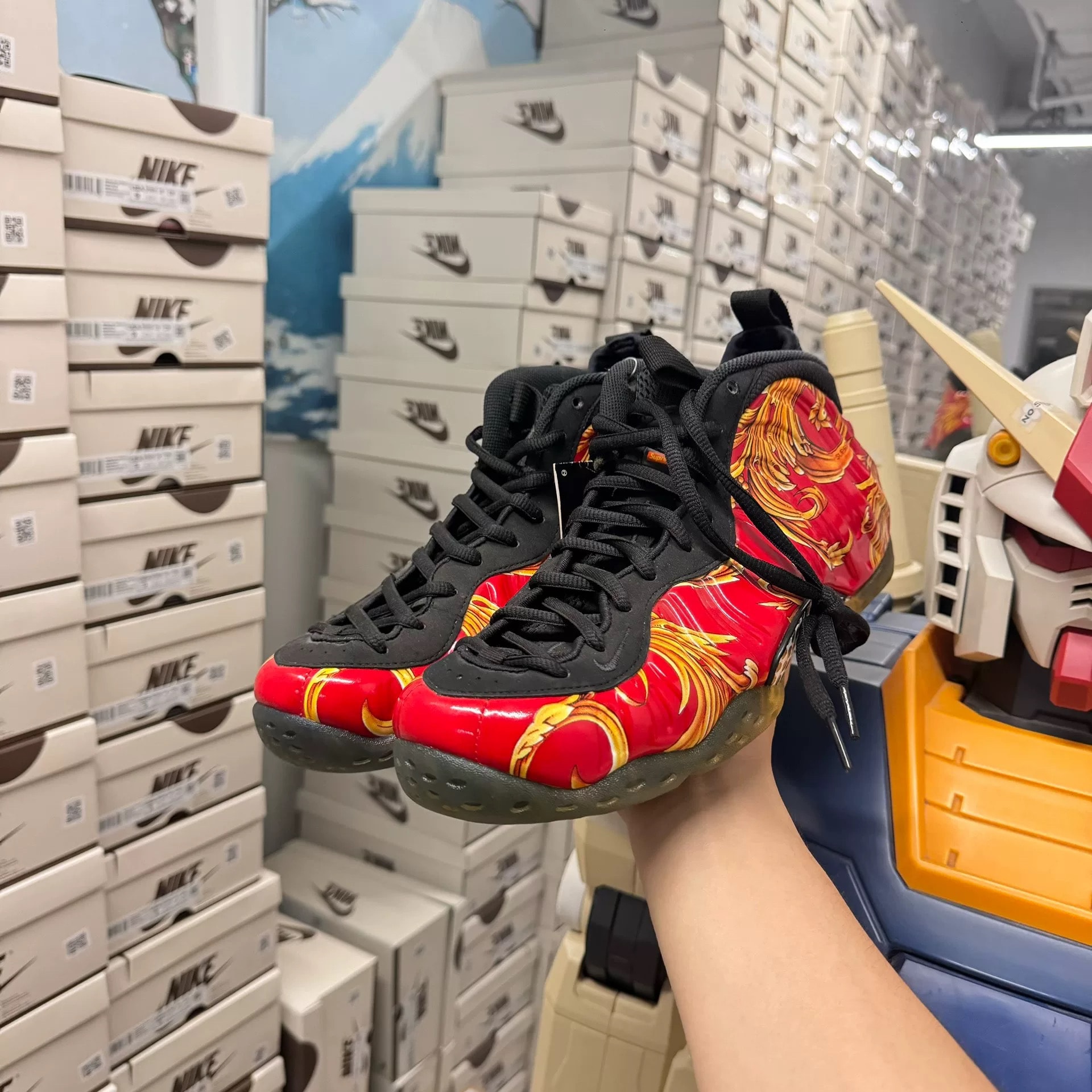 Nike Air Foamposite One "Supreme Red"
