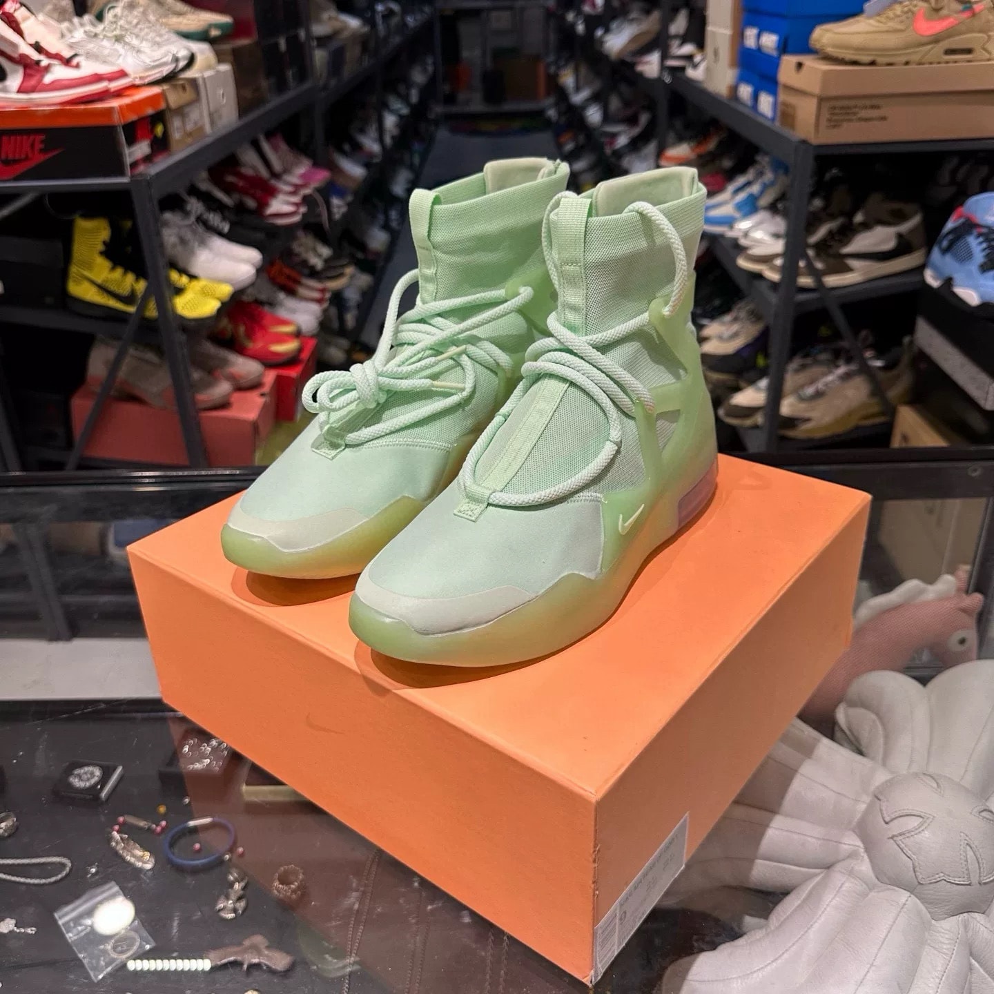 Fear Of God × Nike Air Fear Of God 1 "Frosted Spruce"