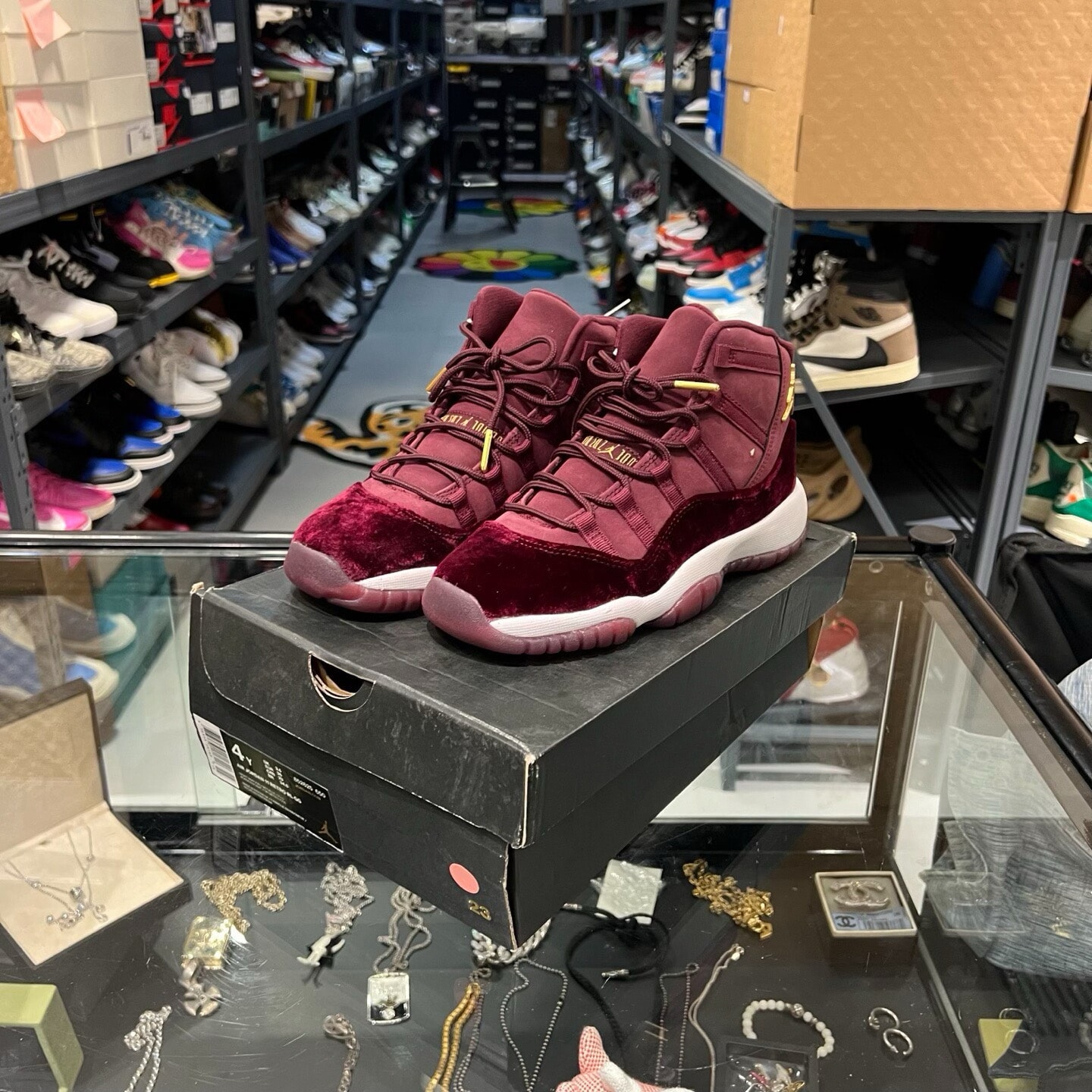 Nike GS Air Jordan 11 Retro "Heiress Night Maroon"