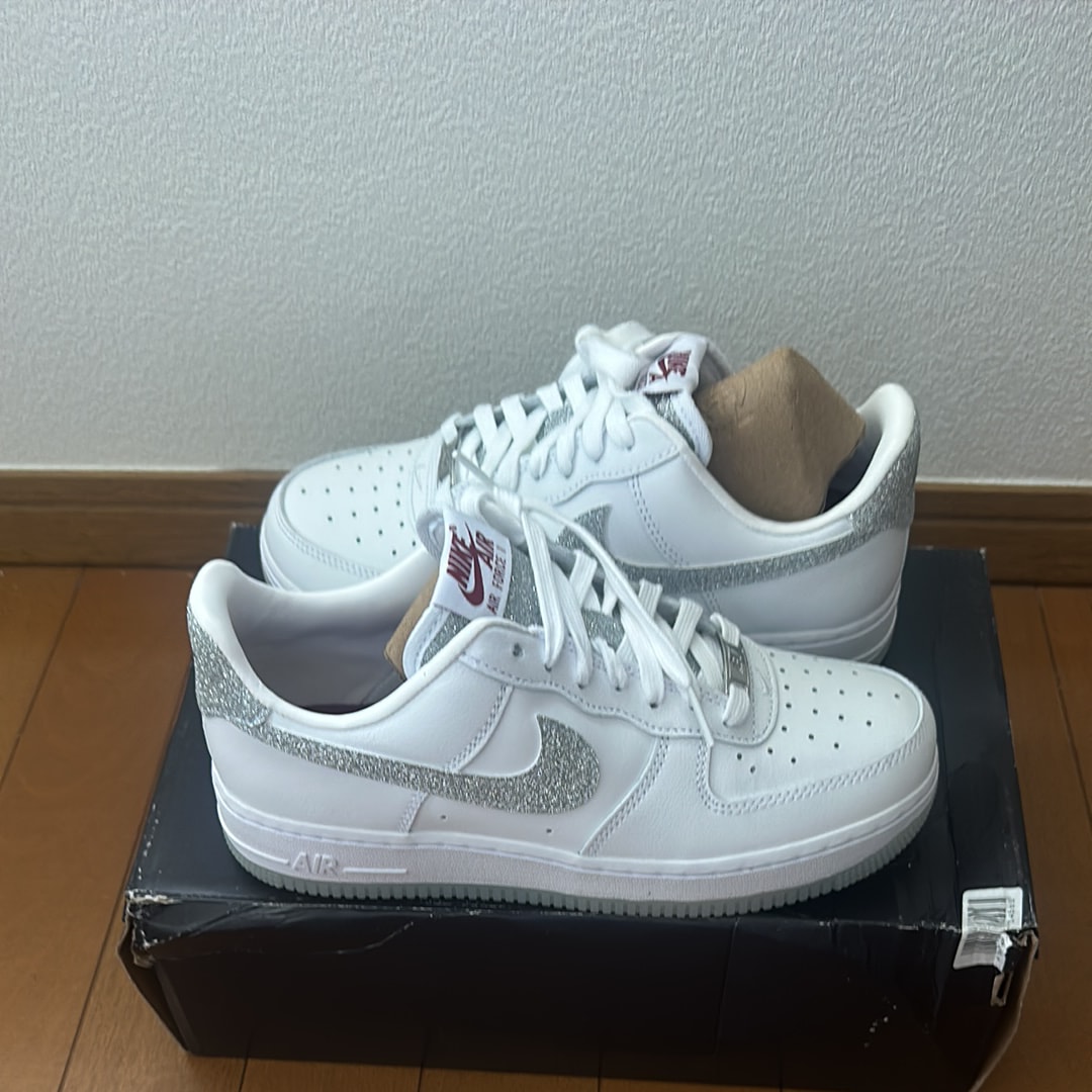 Nike Women's Air Force 1 '07 LX "White/Cool Grey/Multi Color"