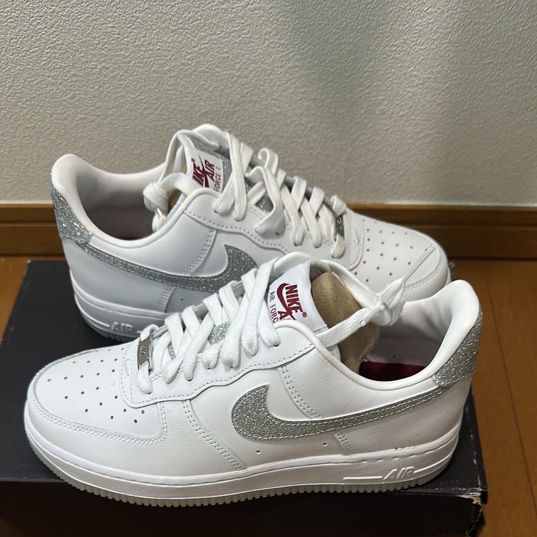 Nike Women's Air Force 1 '07 LX "White/Cool Grey/Multi Color"