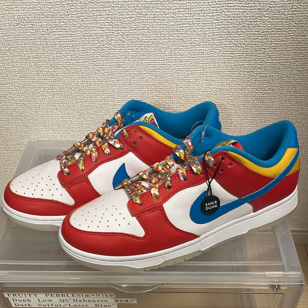 フルーティ ペブルス × ナイキ ダンク ロー QS 