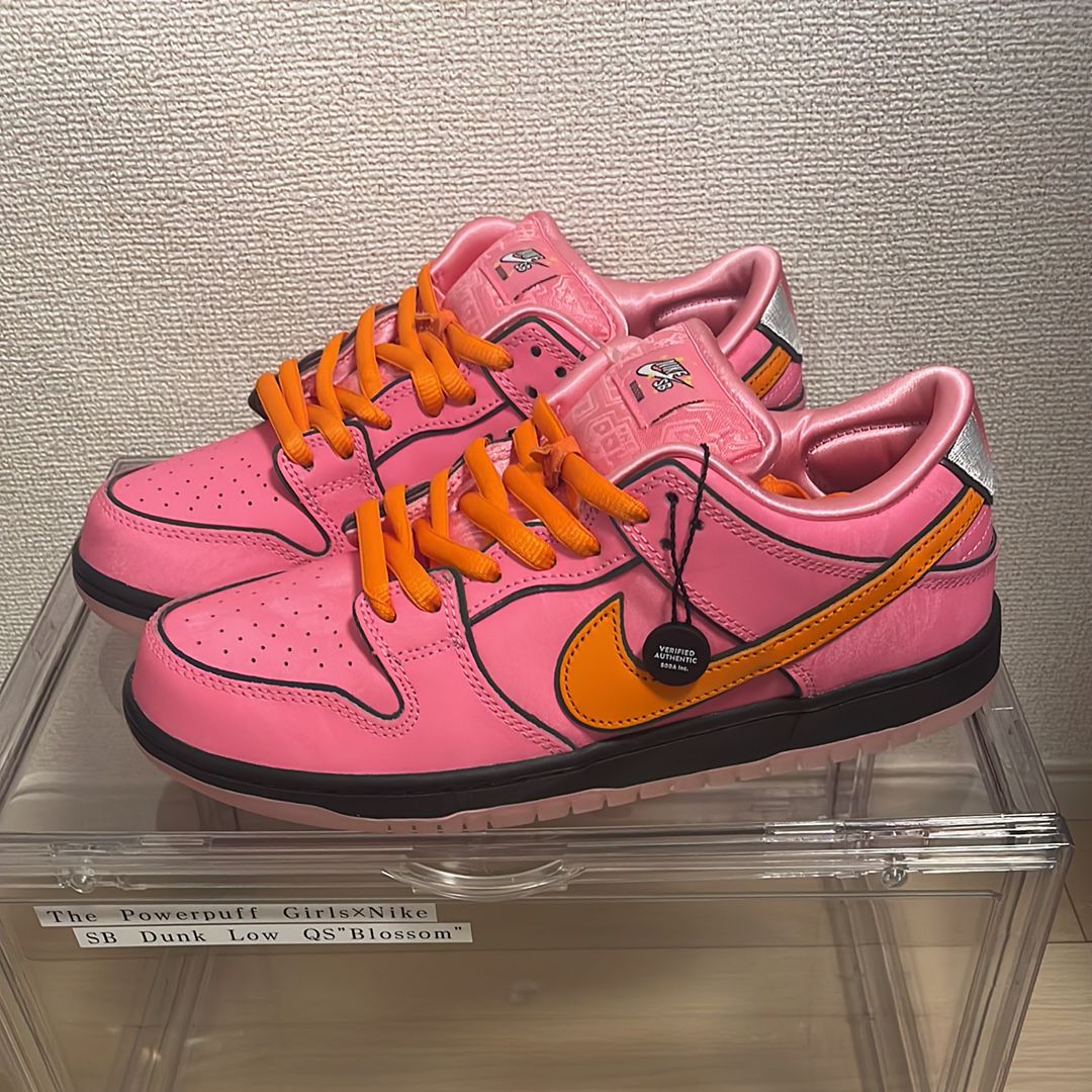 The Powerpuff Girls × Nike SB Dunk Low Pro QS "Blossom"