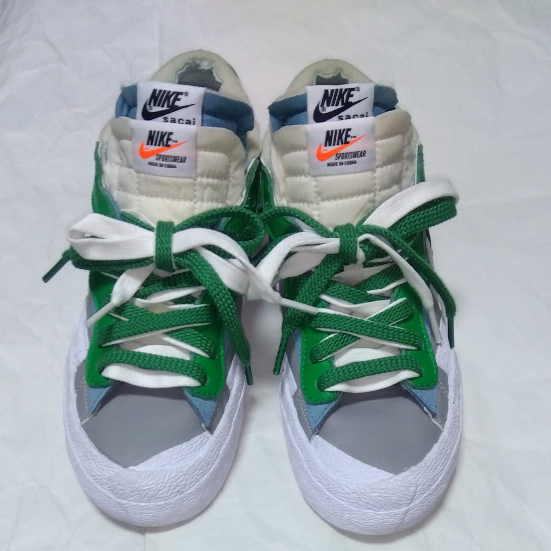 sacai × Nike Blazer Low "Classic Green"