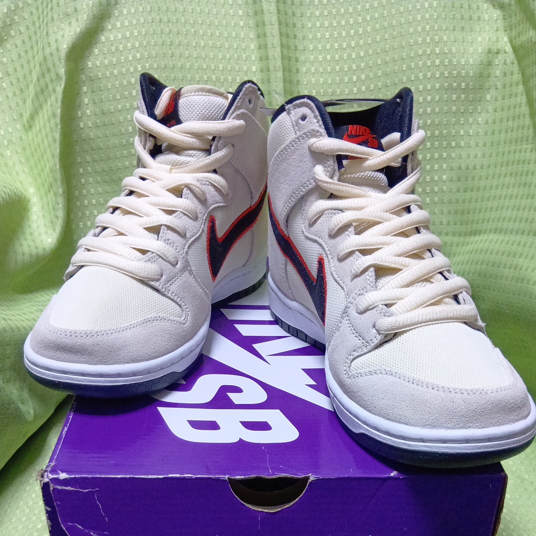 Nike SB Dunk High "San Francisco Giants/Coconut Milk and Black"