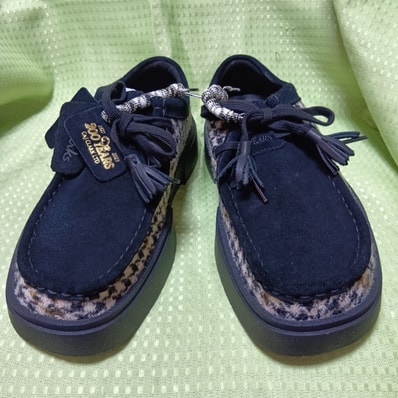 Harris Tweed × Clarks Torview "Black Combi"