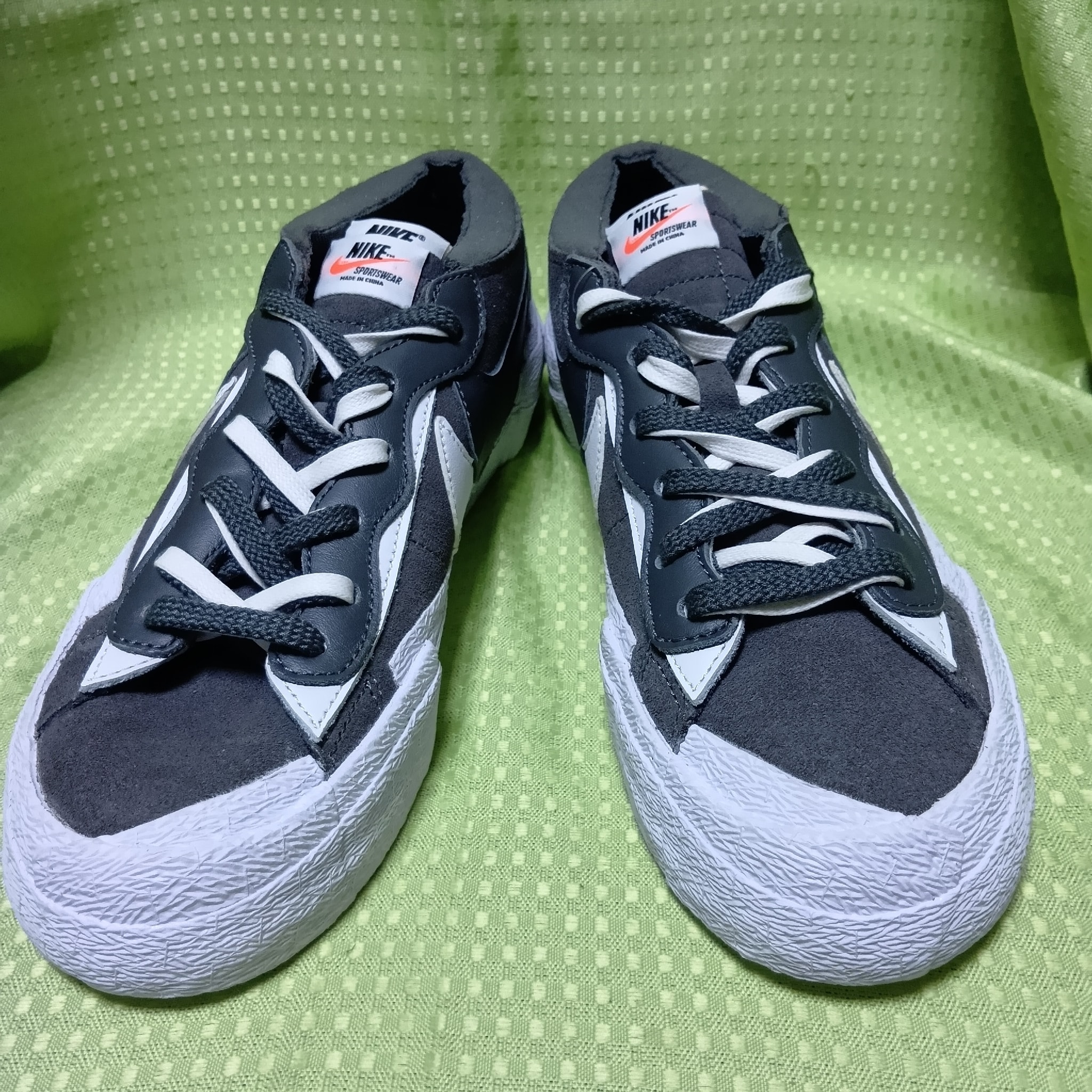 Sacai × Nike Blazer Low "Iron Grey"
