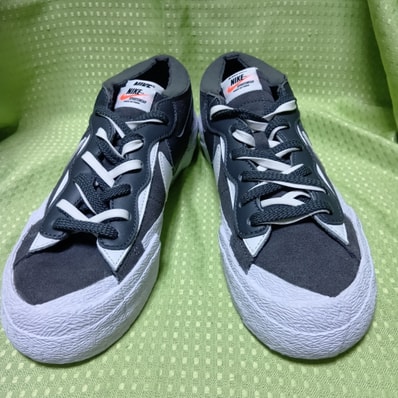 Sacai × Nike Blazer Low "Iron Grey"