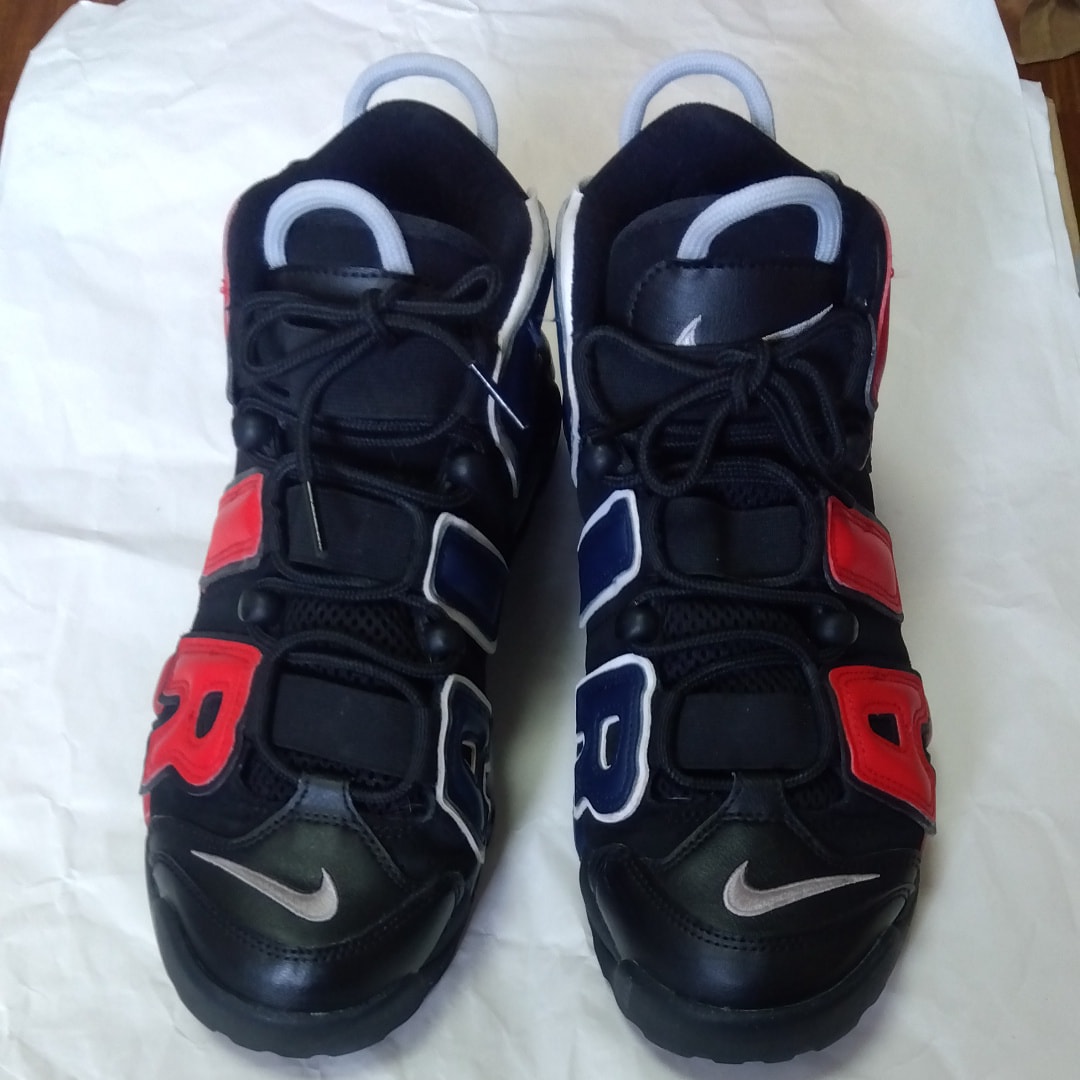 Nike Air More Uptempo '96 "Black and University Red"