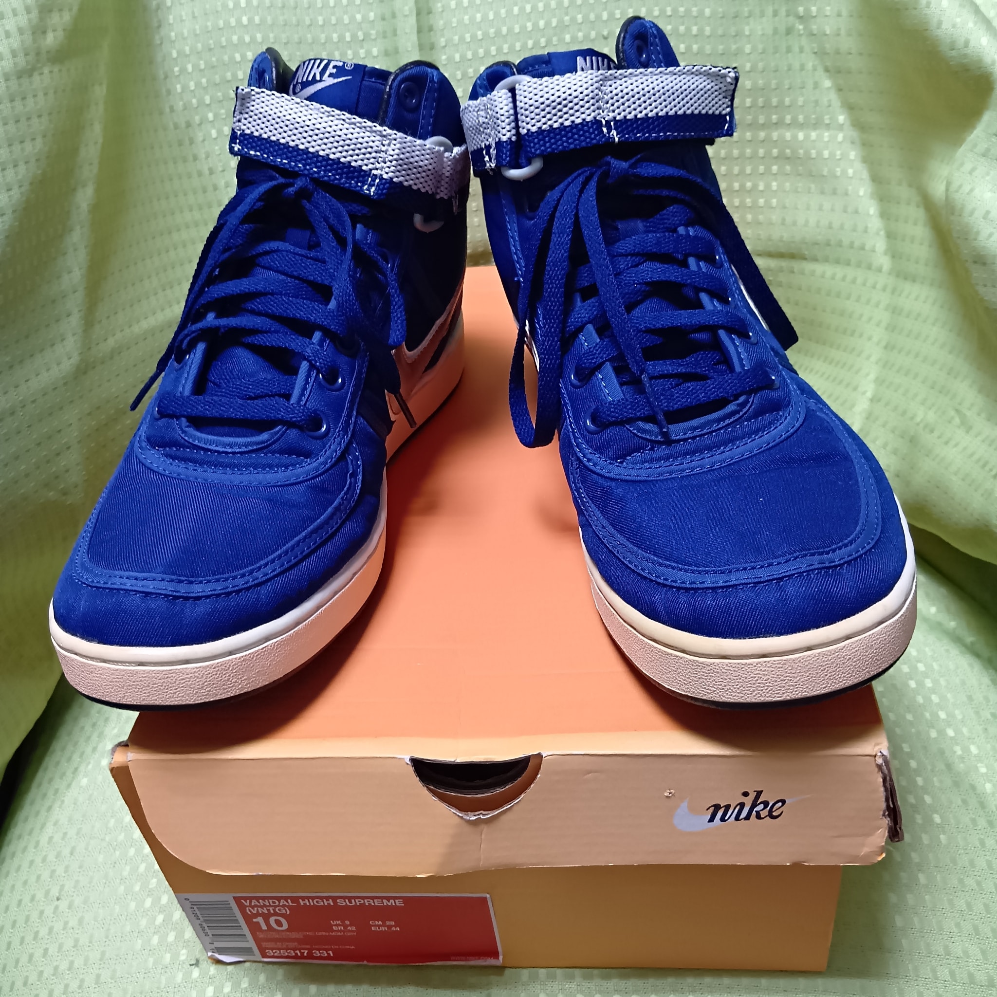 Nike Vandal Supreme "Deep Royal/Silver"