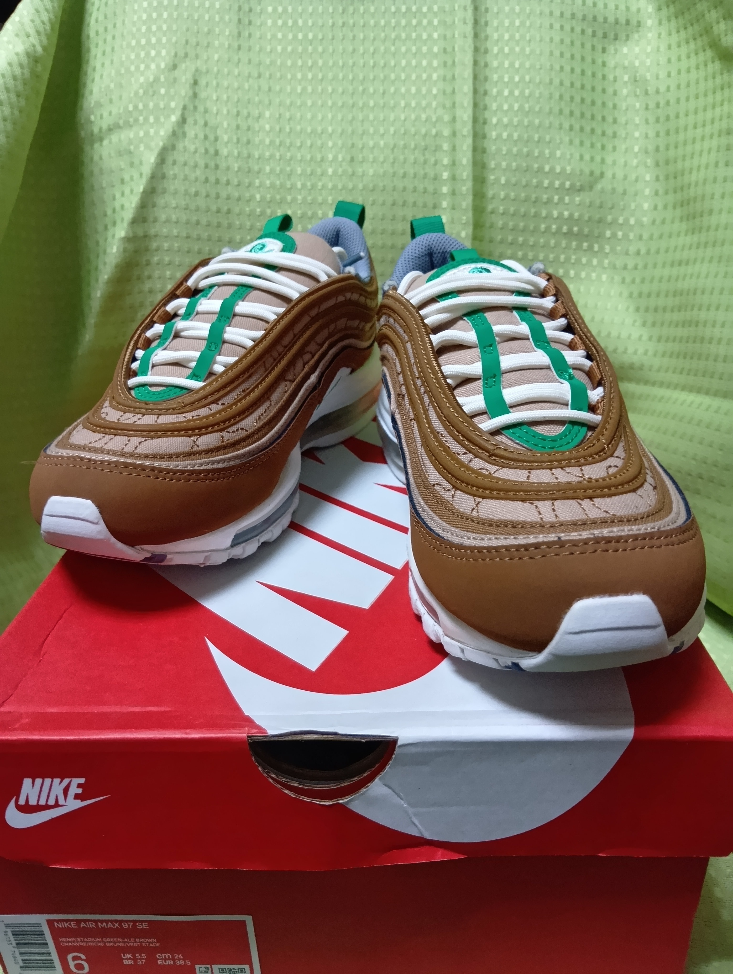 Nike Air Max 97 SE "Hemp/Studium Green"