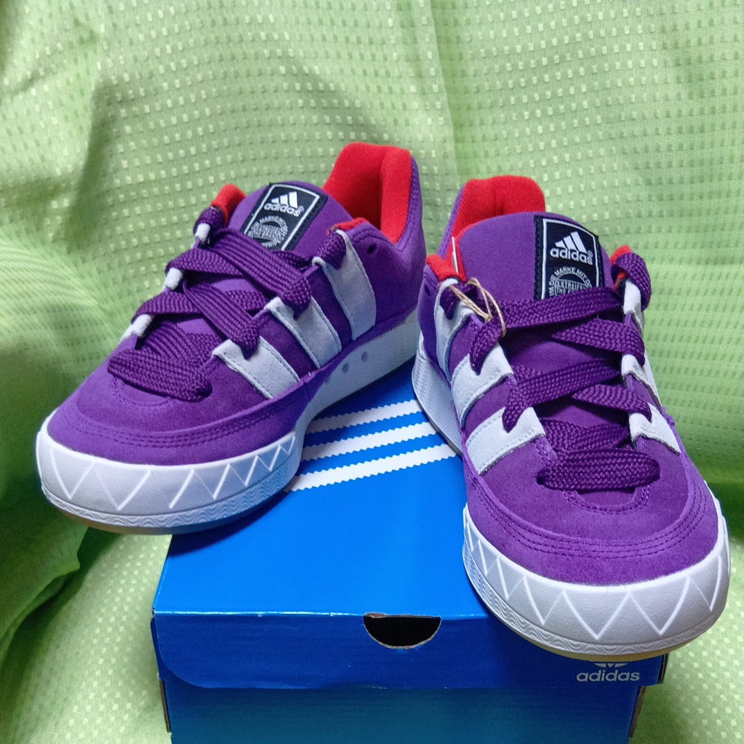 atmos × adidas Adimatic "Glory Purple"