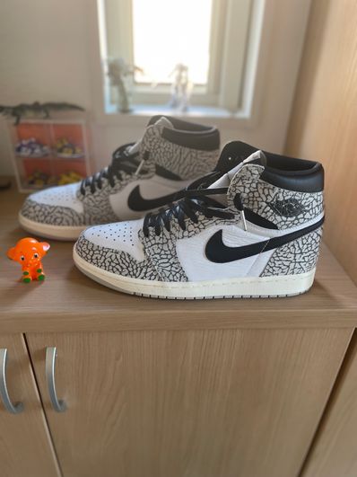 Nike Air Jordan 1 High OG "White Cement/Safari"