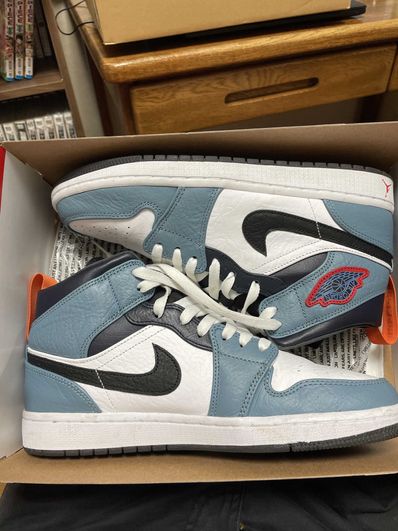 FACETASM × Nike Air Jordan 1 Mid "White/Navy"