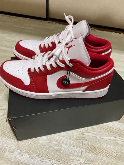 Nike Air Jordan 1 Low "Gym Red/White"