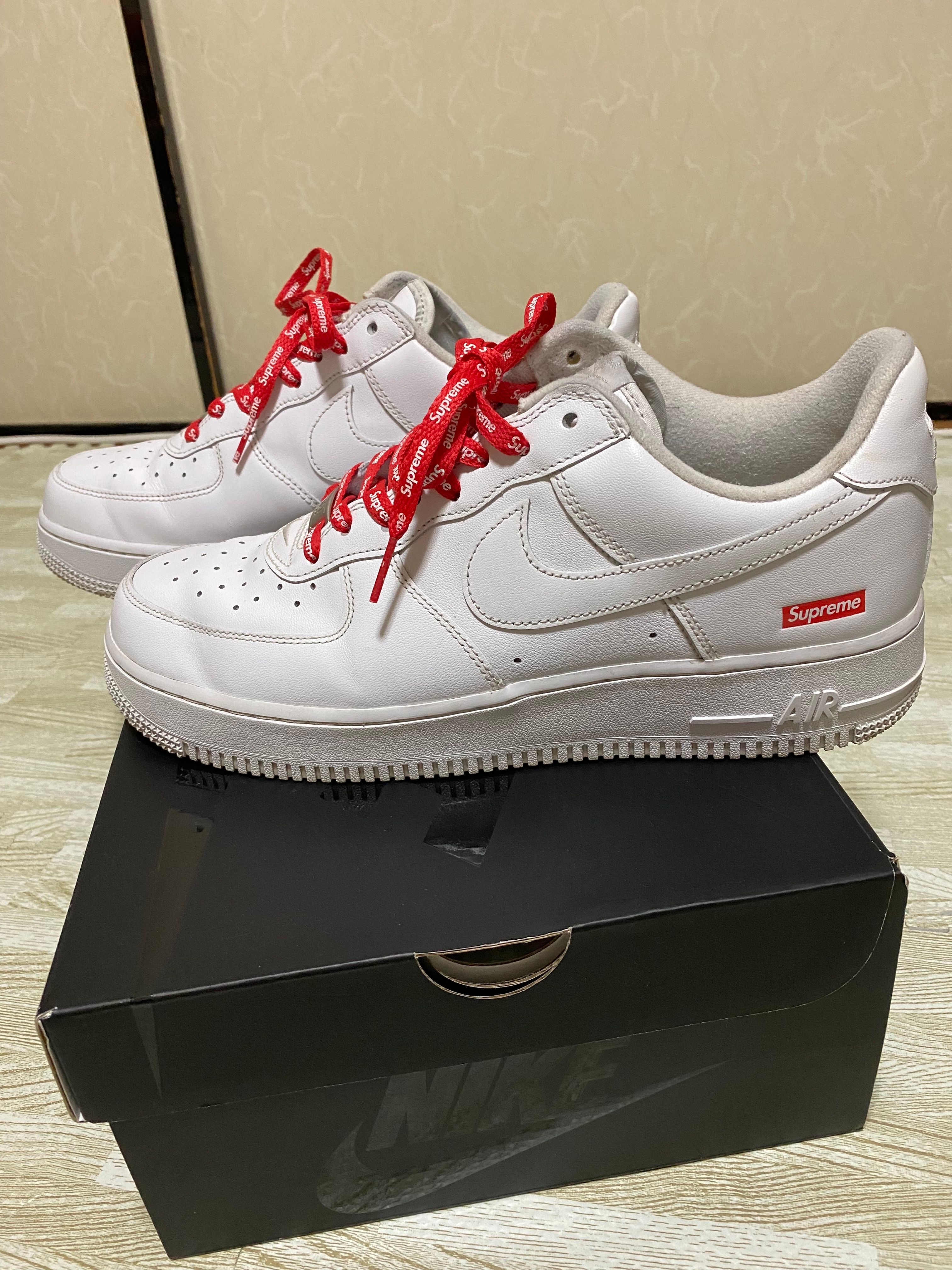 Supreme × Nike Air Force 1 Low "White"