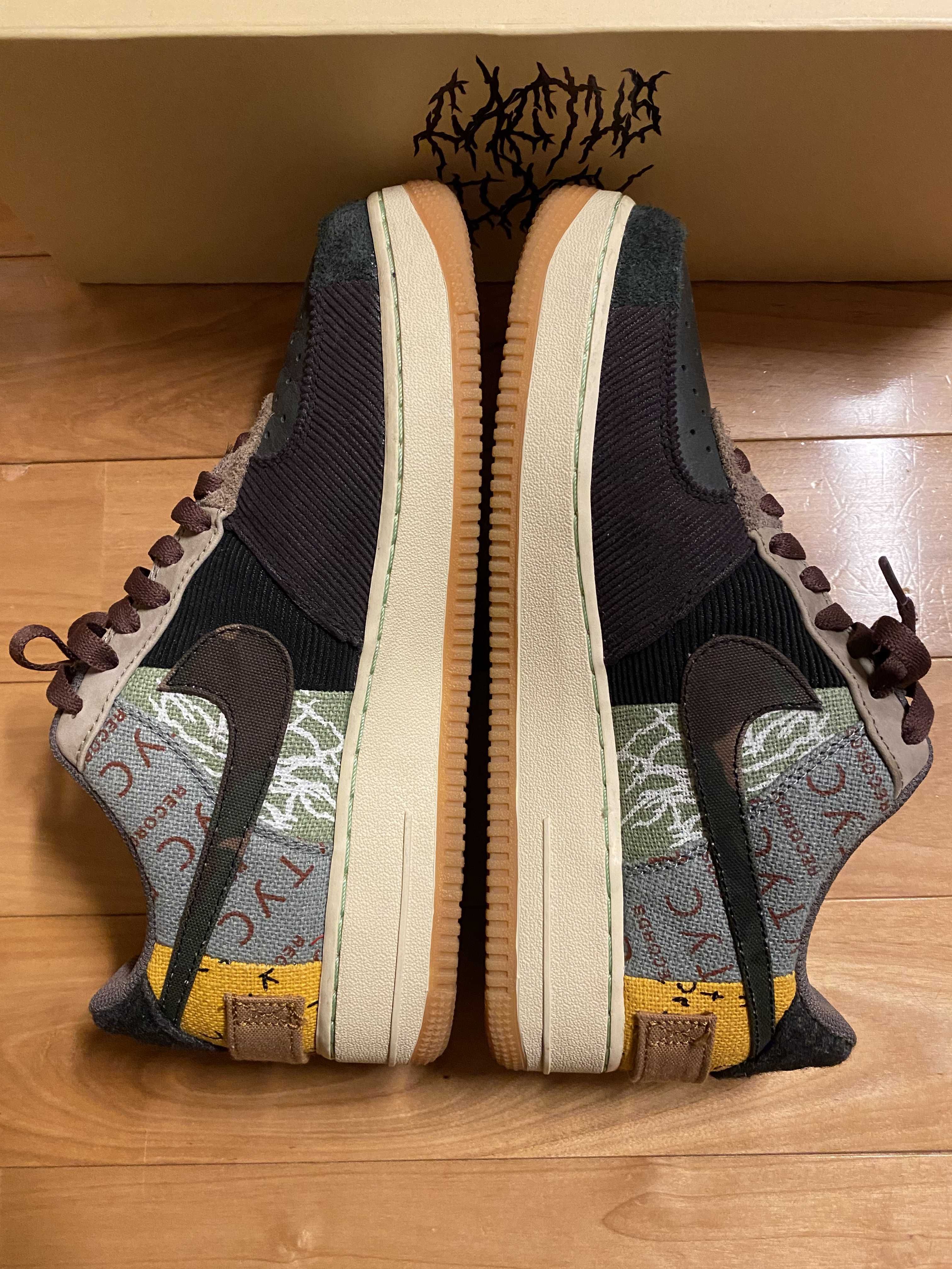 Travis Scott × Nike Air Force 1 Low Cactus Jack "Multi Color"