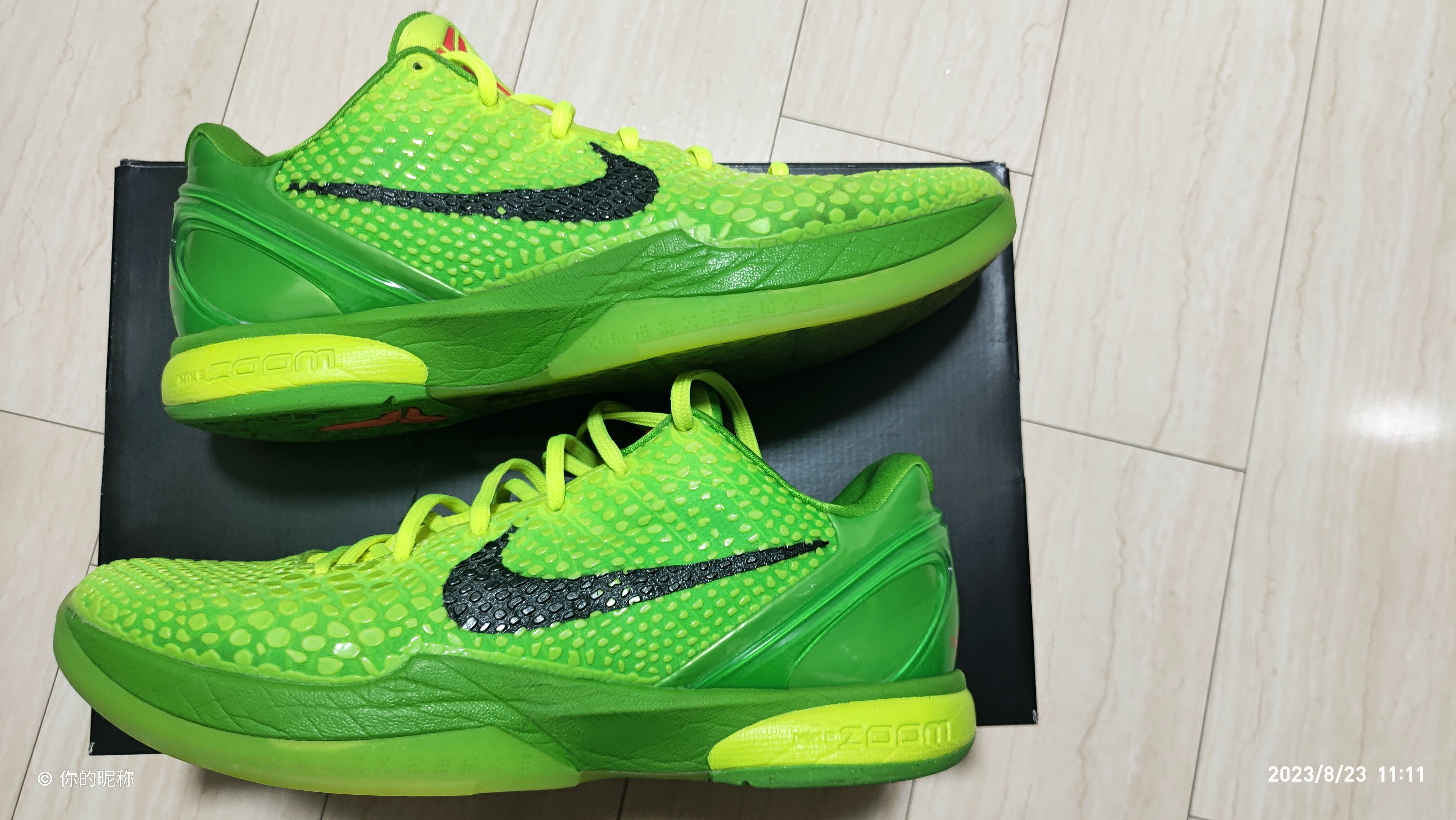 Nike Kobe 6 Protro "Grinch" (2020)
