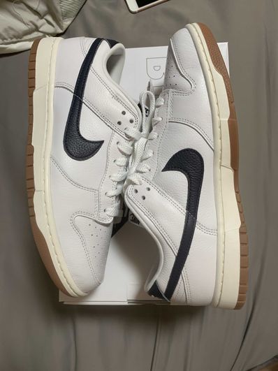 Nike SB Dunk Low "Orange Label White Navy"