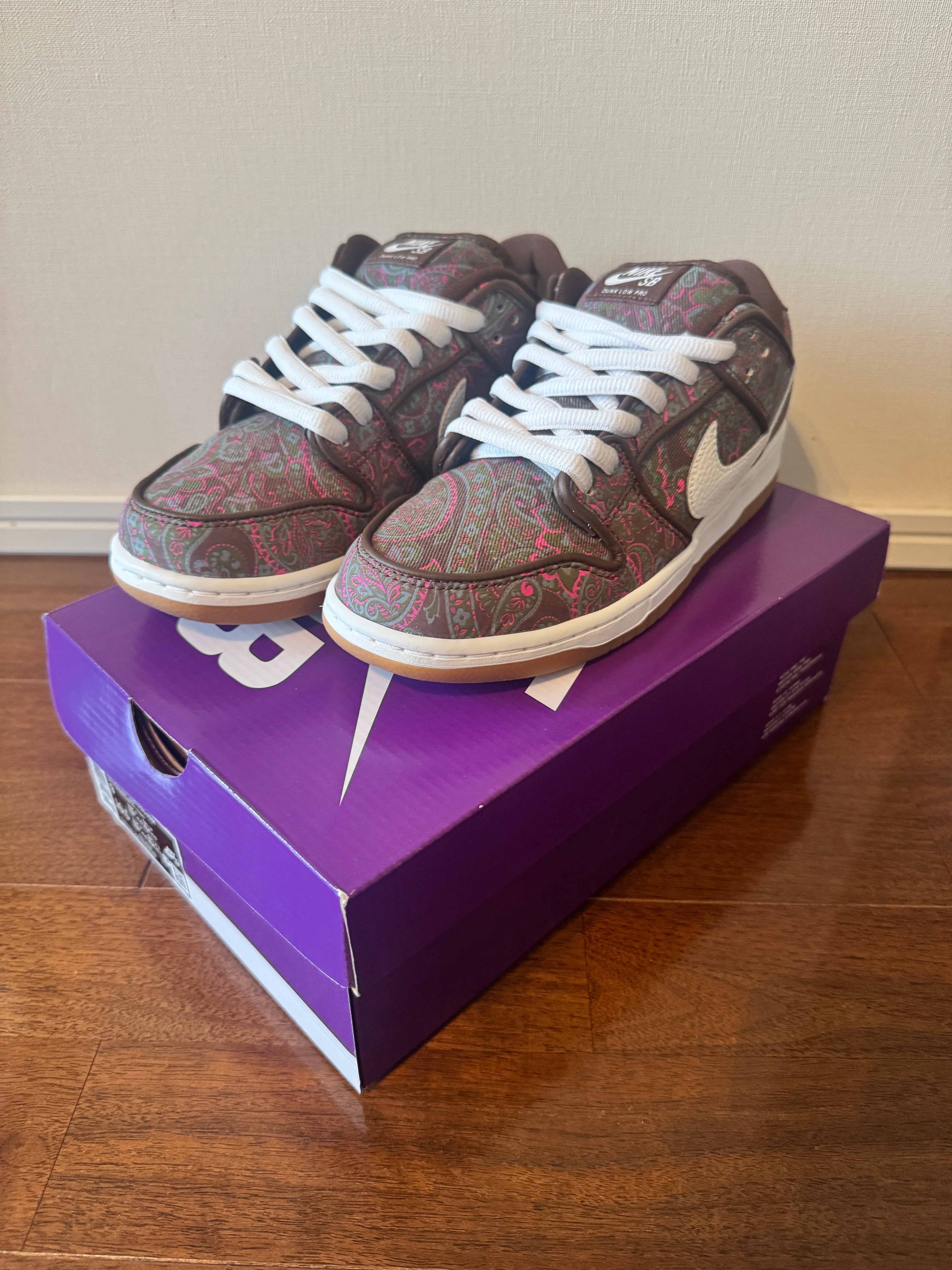Nike SB Dunk Low PRM "Brown Paisley"